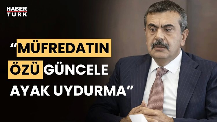 Milli Eğitim Bakanı Tekin: Müfredata yüzeysel eleştiri yapıldı