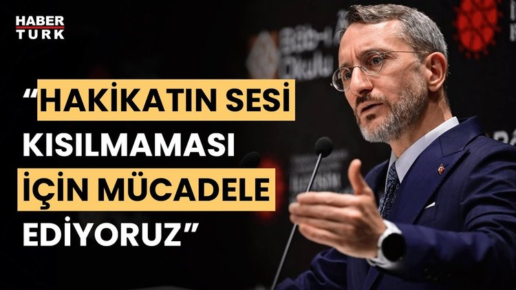 Fahrettin Altun: İsrail dezenformasyonu bir silah olarak kullanıyor