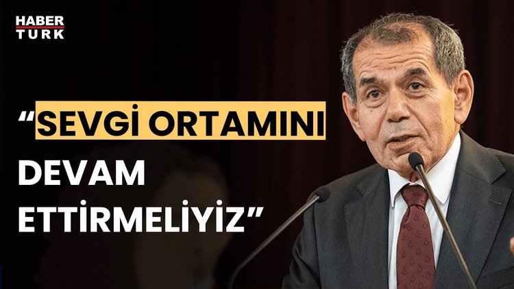 Galatasaray Başkanı Dursun Özbek: &quot;Galatasaray&#039;ın değerleri her şeyin üzerindedir&quot;