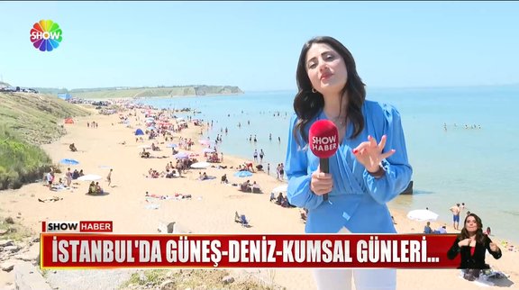 İstanbul'da plaj sezonu açıldı!