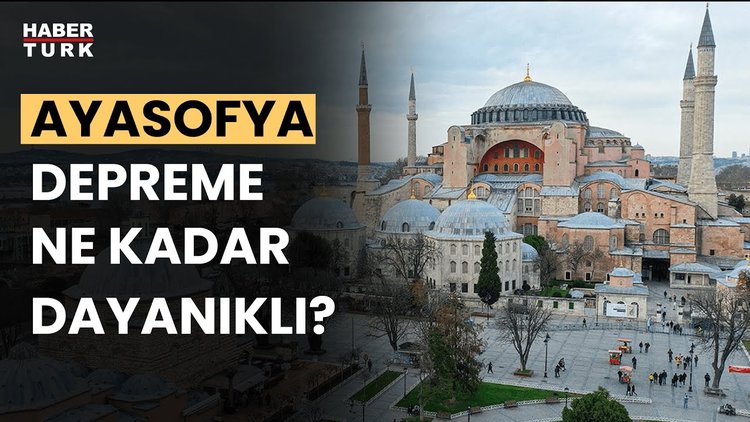 Ayasofya&#039;ya Maraş depremi simülasyonu | Özel Haber