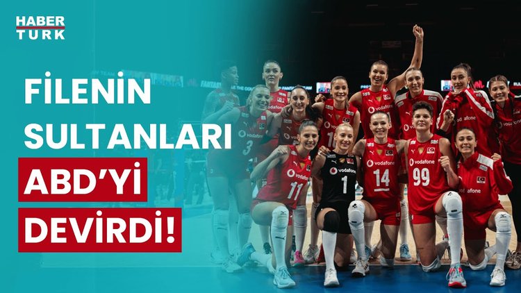 Filenin Sultanları, ABD&#039;yi final setinde 3-2 mağlup etti