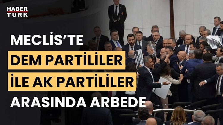Meclis&#039;te kayyum gerilimi: Milletvekilleri birbirine girdi