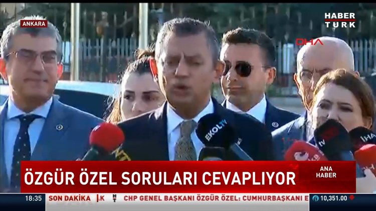 Özel: Erdoğan ile gelecek hafta görüşeceğiz