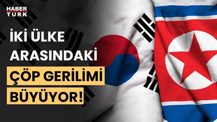 &quot;Çöp krizi&quot; derinleşiyor! Güney Kore&#039;den çöp balonlarına tepki!
