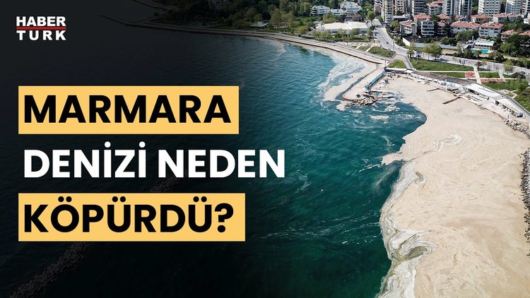 Marmara Denizi neden köpürdü? Müsilaj geri mi geliyor?