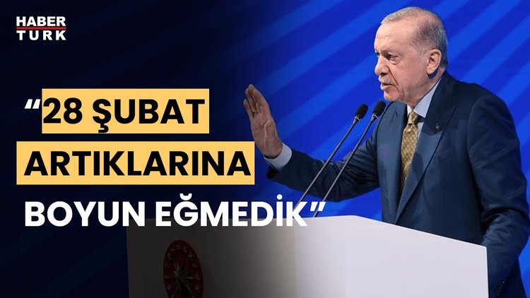 Cumhurbaşkanı Erdoğan’dan yeni müfredata ilişkin açıklama!