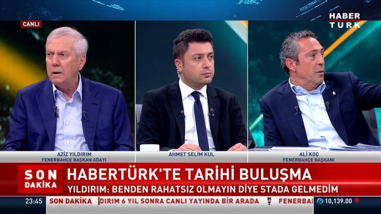 Aziz Yıldırım: Benden rahatsız olmayın diye hiç stada gelmedim