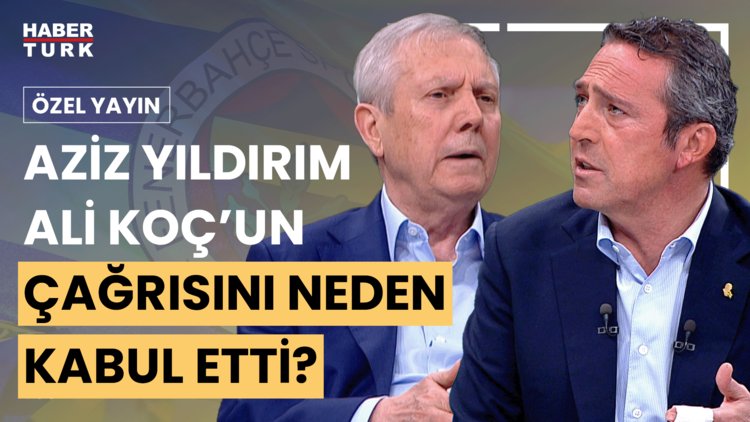 Aziz Yıldırım, Ali Koç&#039;un canlı yayın çağrısını neden kabul etti?