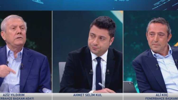 Ali Koç ve Aziz Yıldırım, Habertürk TV'de