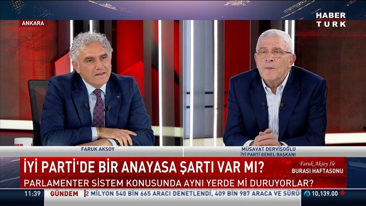 Erdoğan-Akşener görüşmesi: Dervişoğlu ilk kez konuştu