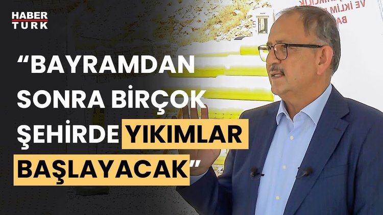 Çevre Bakanı Mehmet Özhaseki: "Denizler halkındır"