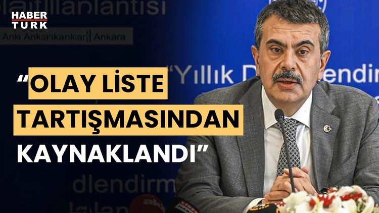 Bakan Tekin&#039;den mezuniyette kıyafet tartışması açıklaması