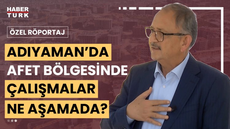 Özel Röportaj - 14 Haziran 2024 (Çevre Bakanı Özhaseki Habertürk'te... Deprem bölgesinde son durum ne?)