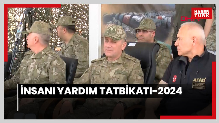 'İnsani Yardım Tatbikatı-2024'te, olası İstanbul depremi sonrasındaki faaliyetler canlandırıldı