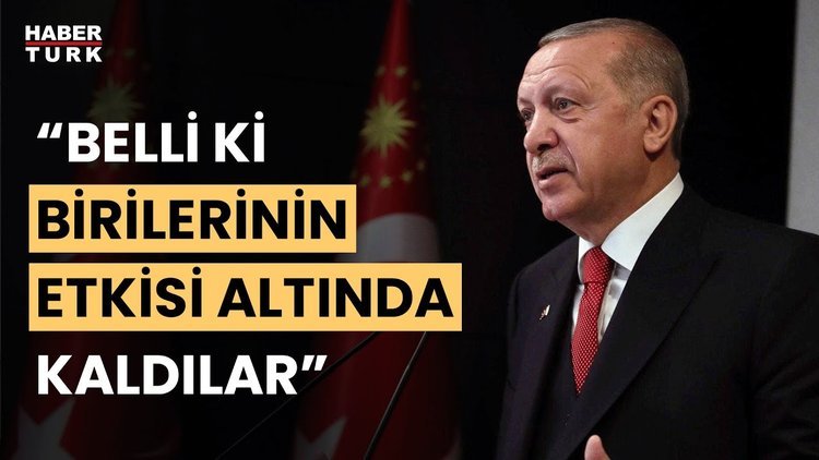 Cumhurbaşkanı Erdoğan&#039;dan &quot;normalleşme&quot; tepkisi... Cumhurbaşkanı Erdoğan gündeme dair neler söyledi?