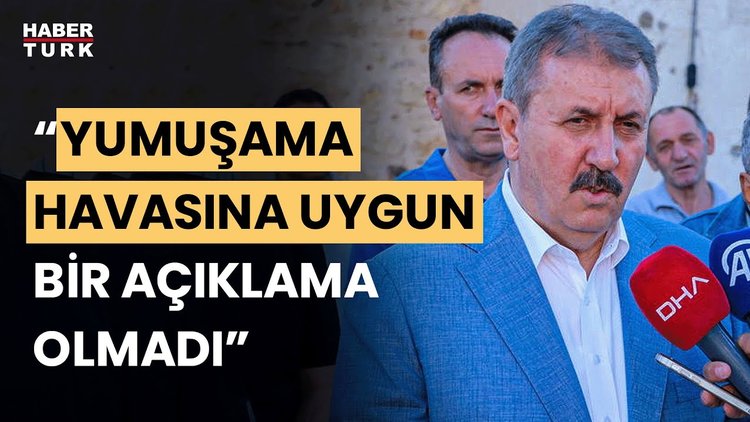 Mustafa Destici&#039;den Özgür Özel&#039;e &quot;suç ortağı&quot; yanıtı: İnşallah düzeltir