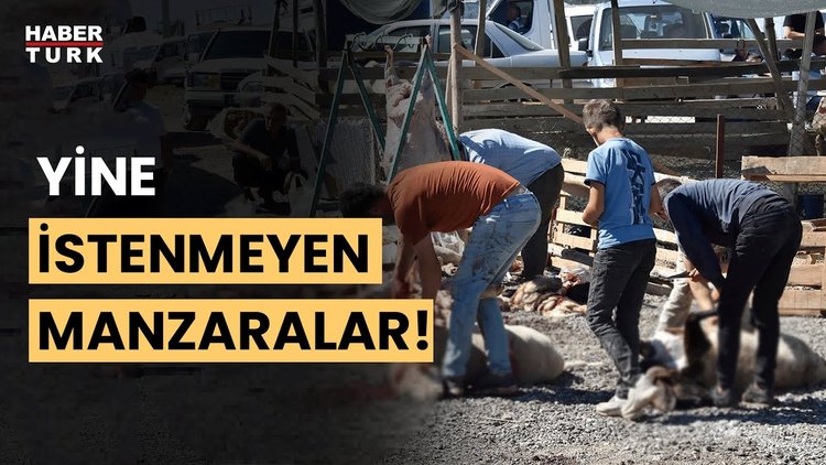 Bayramın ilk gününde kaçak kurban kesenler görüldü!