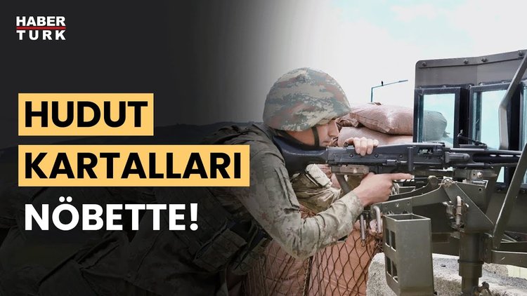 'Hudut Kartalları' bayramda da elleri tetikte sınır nöbetinde