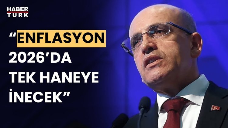Bakan Mehmet Şimşek'ten enflasyon yorumu: "Enflasyon düşme eğiliminde"