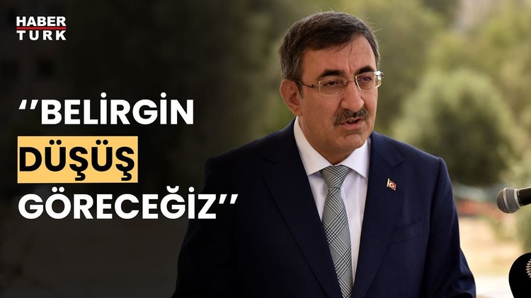 Enflasyon ne zaman düşecek? Cumhurbaşkanı Yardımcısı Cevdet Yılmaz açıklama yaptı