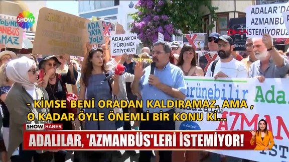 Ahmet Ümit'ten 'Azmanbüs' eylemine destek!