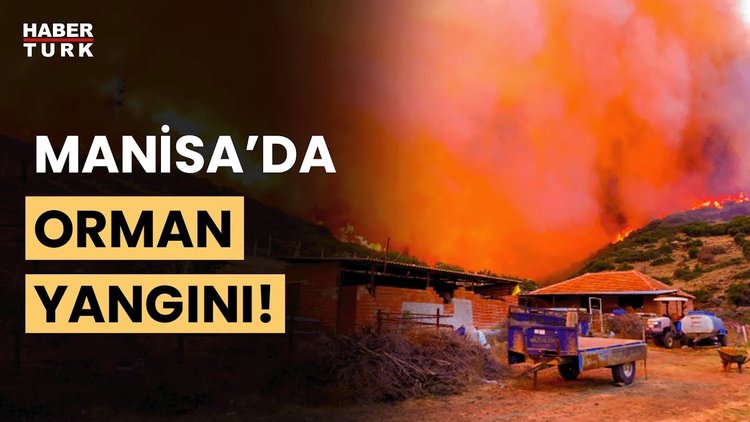 Manisa&#039;daki orman yangınında son durum ne? Berfin Adıcan aktardı