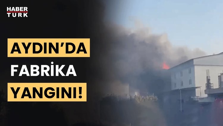 Son Dakika: Aydın’da büyük yangın!