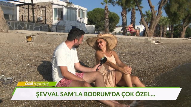 Şevval Sam'ın Bodrum'daki gizli cenneti!