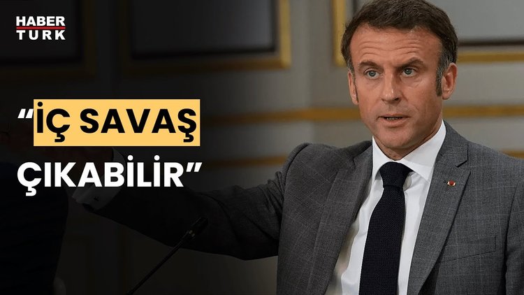 Fransa Cumhurbaşkanı Macron, erken seçim öncesi &#039;iç savaş&#039; uyarısı yaptı