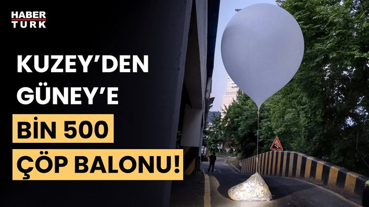 Kuzey Kore&#039;nin Güney Kore&#039;ye gönderdiği çöp dolu balonların içinde ne var?