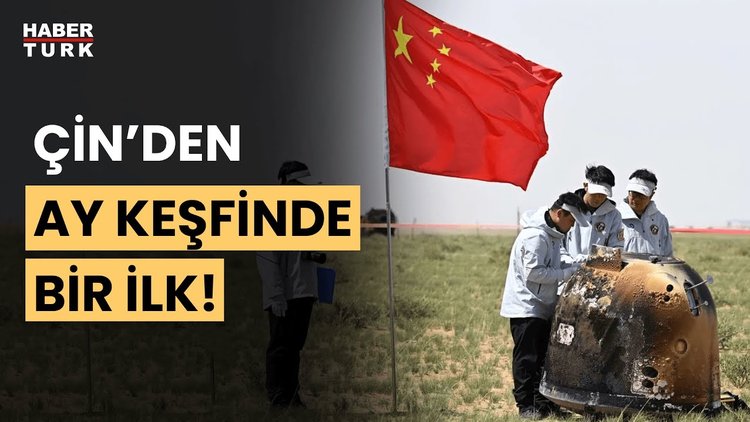 Çin, Ay&#039;ın karanlık yüzüne keşif aracı indiren ilk ülke oldu!