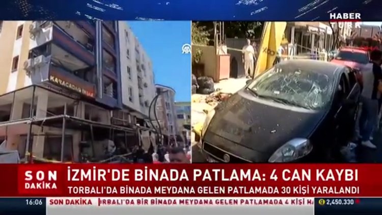 Son Dakika! İzmir'de binada patlama! Cemal Kozacı anlattı