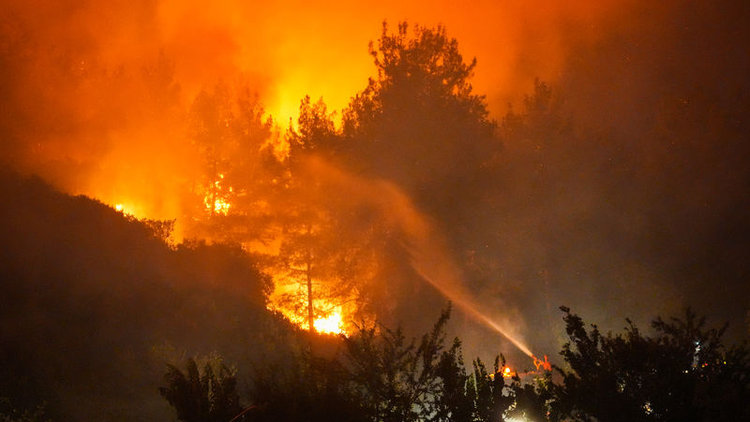Yangında felaket büyüyor