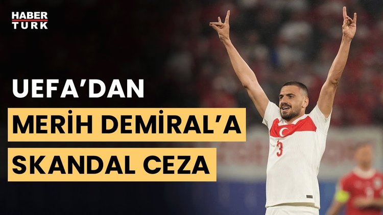SON DAKİKA! UEFA&#039;dan Merih Demiral&#039;a 2 maç ceza!