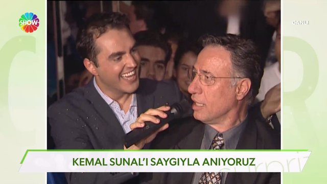 Kemal Sunal'ı saygıyla anıyoruz...