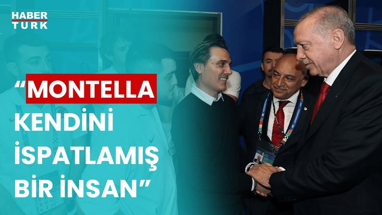 Cumhurbaşkanı Erdoğan&#039;dan Montella açıklaması