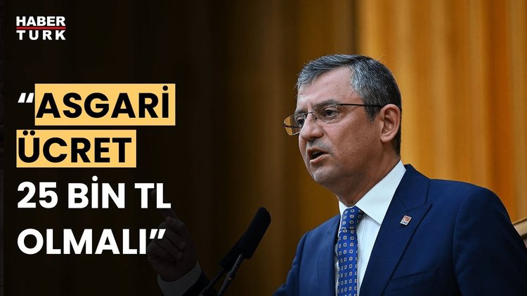CHP Genel Başkanı Özgür Özel'den asgari ücret çağrısı! Aykut Türel anlattı