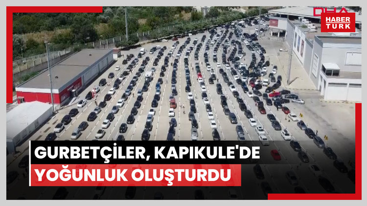 Gurbetçiler, Kapıkule'de yoğunluk oluşturdu