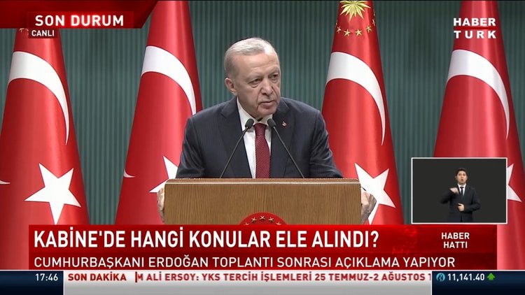 Son dakika haberi Cumhurbaşkanı Erdoğan'dan açıklamalar