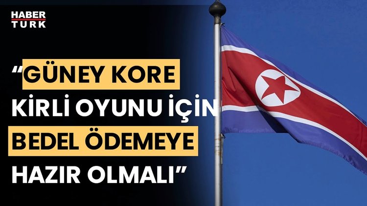 Kuzey Kore&#039;den &quot;Pyongyang karşıtı broşürler&quot; gönderen Güney Kore&#039;ye tepki