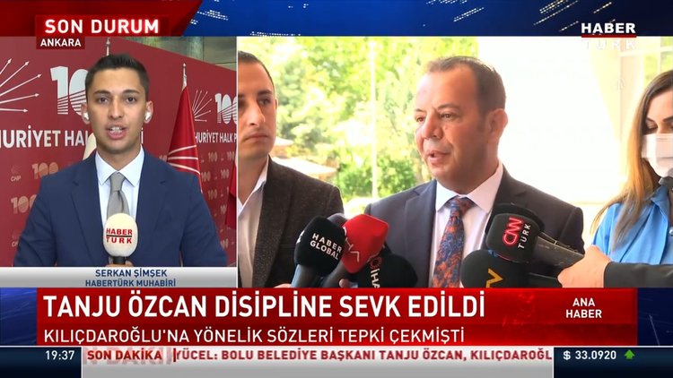 CHP'de Tanju Özcan kararı