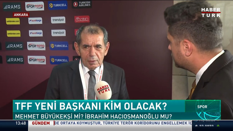 Dursun Özbek: Büyükekşi yönetimine destek vermedik