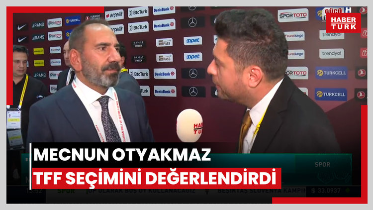 Sivasspor Başkanı Mecnun Otyakmaz, Habertürk TV'de TFF seçimini değerlendirdi