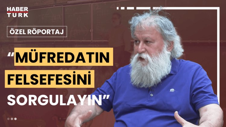 Özel Röportaj - 19 Temmuz 2024 (Ali Nesin matematik öğretmek için neden bir köy kurdu?)