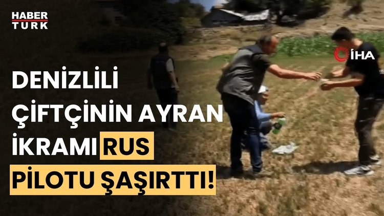 Sosyal medya Rus pilotun paylaştığı Türk çiftçiyi konuşuyor!