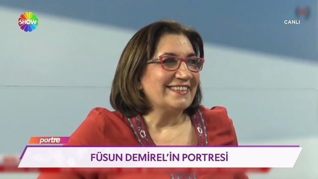 Füsun Demirel'in portresi! 