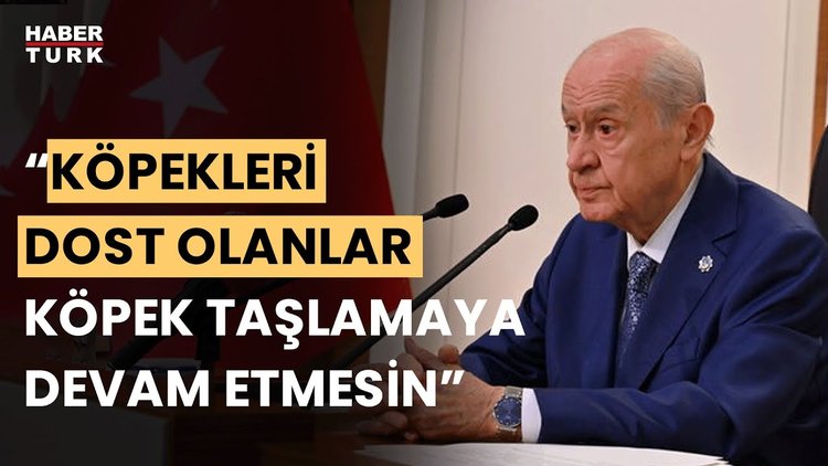 Devlet Bahçeli’den sokak hayvanları düzenlemesine ilişkin açıklama
