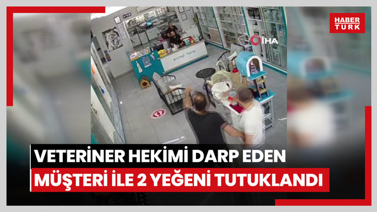 Veteriner hekimi darp eden müşteri ile 2 yeğeni tutuklandı