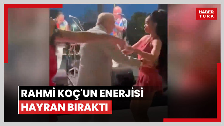 Rahmi Koç'un enerjisi hayran bıraktı